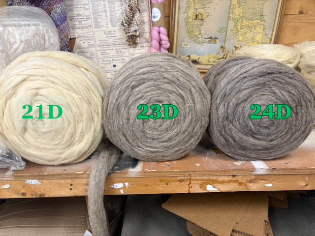 23D Light Grey Local Carded Sliver