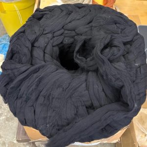 Dyed Black Fine Spanish Merino